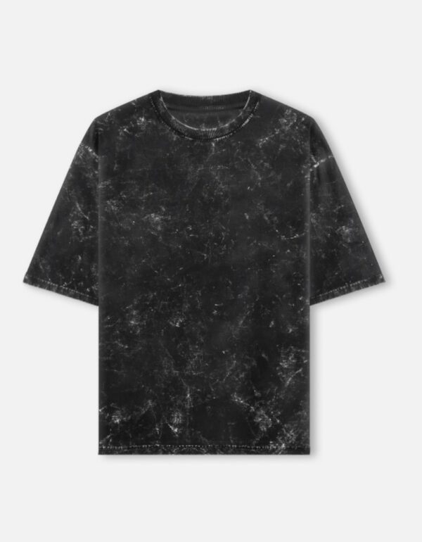 Unisex Acid Washed Oversized T-shirt - Image 6